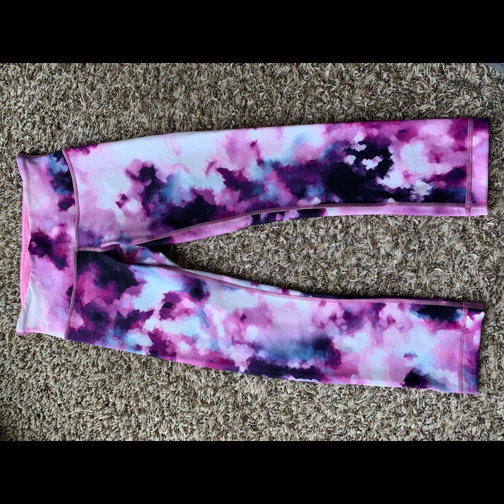 Lululemon wunder under crop leggings like new